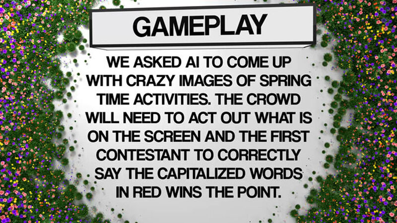 A.I. Charades: Spring Edition